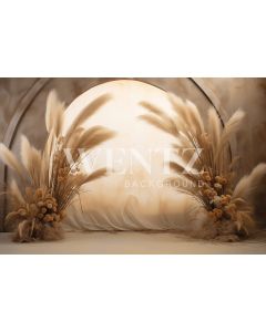 Photography Background in Fabric Mother's Day 2024 Boho Arch / Backdrop 5742