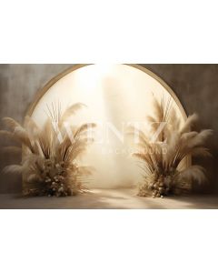 Photography Background in Fabric Mother's Day 2024 Boho Arch / Backdrop 5746
