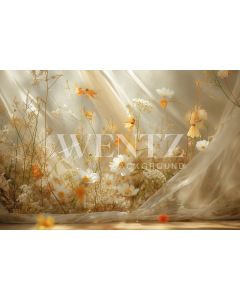 Photography Background in Fabric Mother's Day 2024 Floral / Backdrop 5762