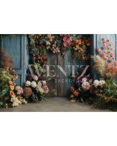 Photography Background in Fabric Mother's Day 2024 Floral Scenery / Backdrop 5841