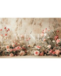 Photography Background in Fabric Mother's Day 2024 Floral / Backdrop 5862 