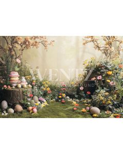 Photography Background in Fabric Easter 2024 / Backdrop 5528