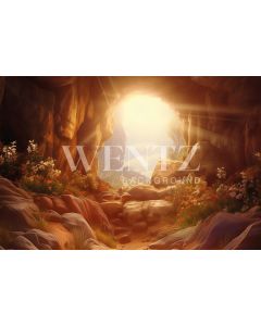 Photography Background in Fabric Easter 2024 Grotto / Backdrop 5520