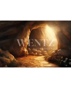 Photography Background in Fabric Easter 2024 Grotto / Backdrop 5521