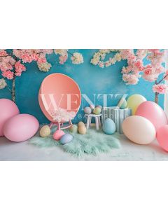 Photography Background in Fabric Easter 2024 / Backdrop 5572