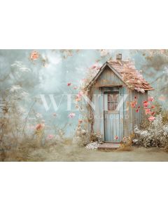 Photography Background in Fabric Easter 2024 House / Backdrop 5579