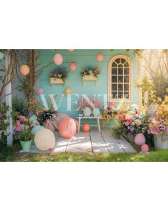 Photography Background in Fabric Easter 2024 / Backdrop 5573