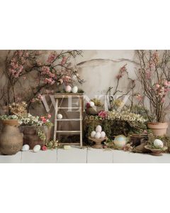 Photography Background in Fabric Easter / Backdrop 5614