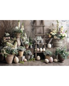 Photography Background in Fabric Easter / Backdrop 5616