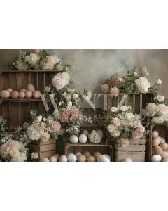 Photography Background in Fabric Easter / Backdrop 5639