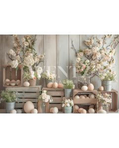 Photography Background in Fabric Easter / Backdrop 5642