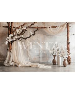 Photography Background in Fabric Mother's Day 2024 Boho Arch / Backdrop 5738