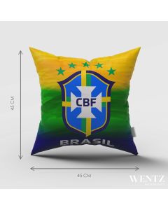 Pillow Case Soccer World Cup Brazil- 45 x 45 / WA43