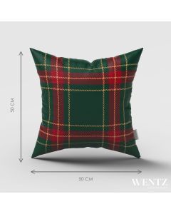 Pillow Case Plaid Red and Green - 50 x 50 / WA83