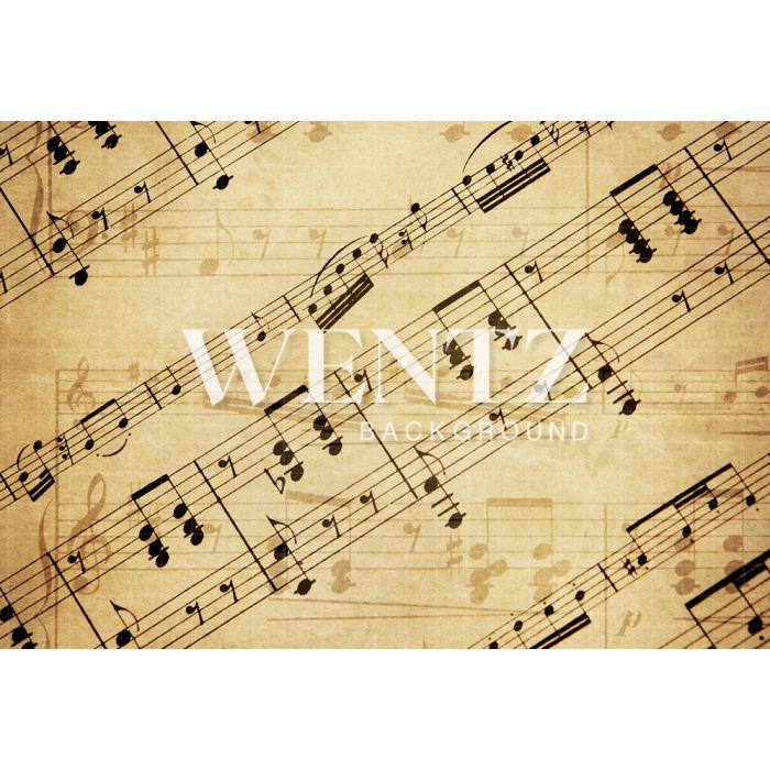 Photography Background in Fabric Musical / Backdrop 1009
