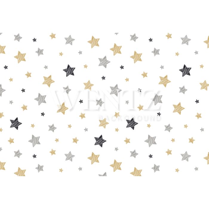 Photography Background in Fabric Stars / Backdrop 1480