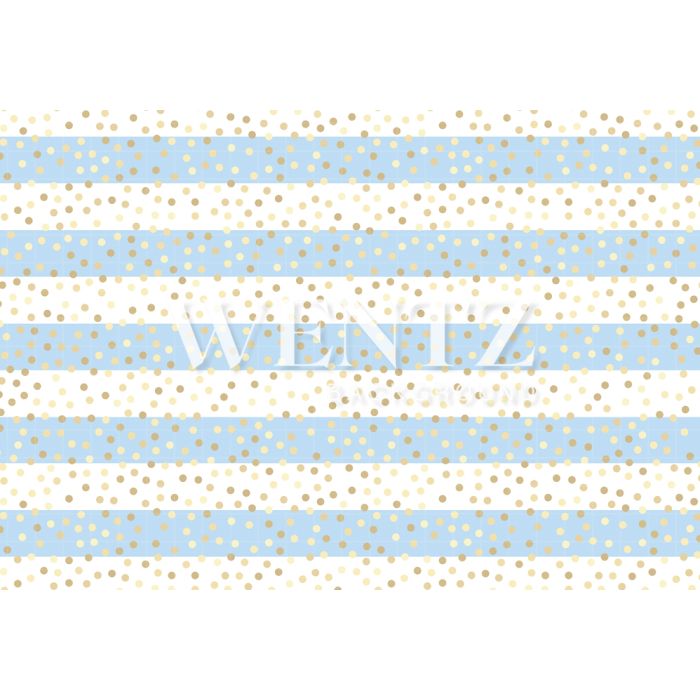 Photography Background in Fabric Gold Polka Dots / Backdrop 1496