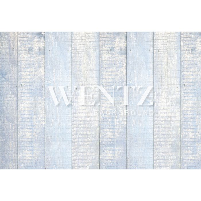 Photography Background in Fabric Wood Blue / Backdrop 1512
