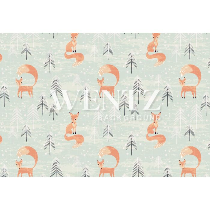 Photography Background in Fabric Fox / Backdrop 1522