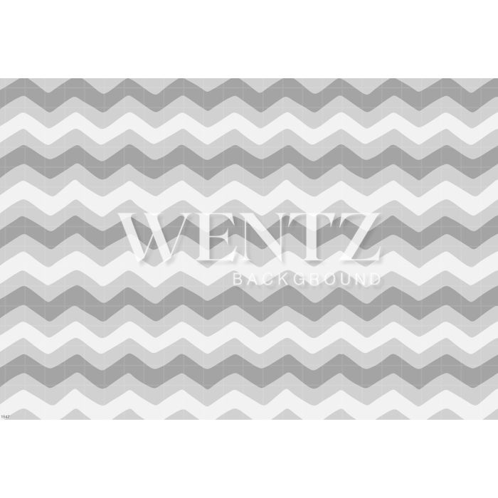 Photography Background in Fabric Chevron Gray / Backdrop 1547