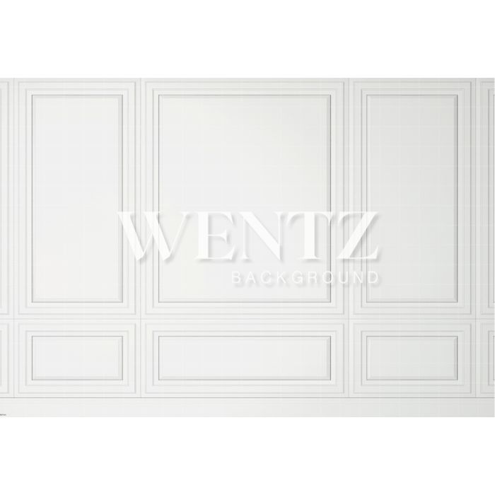 Photography Background in Fabric Light Boiserie Wall / Backdrop 1567