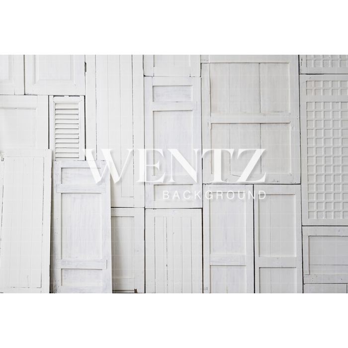 Photography Background in Fabric White Wood / Backdrop 1578