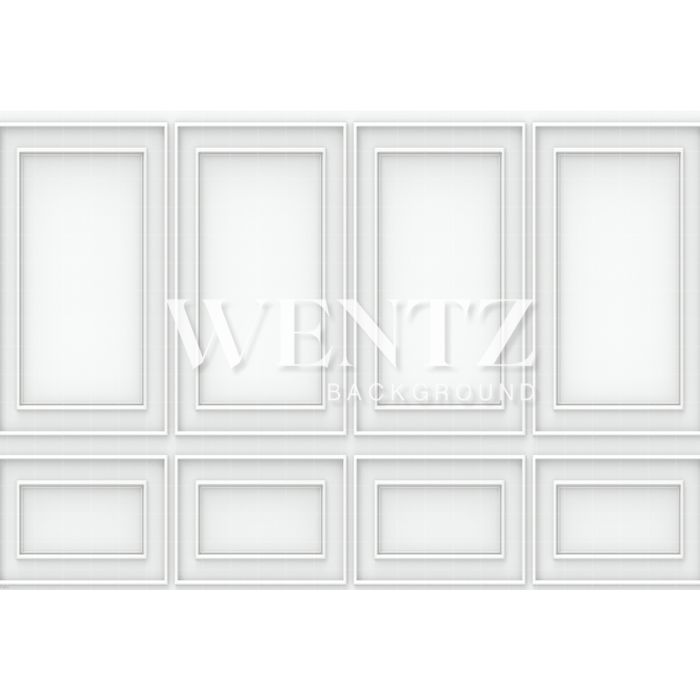 Photography Background in Fabric Light Boiserie Wall / Backdrop 1597