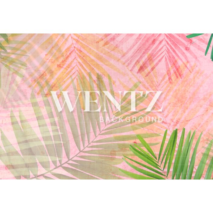 Photography Background in Fabric Tropical Summer / Backdrop 1990