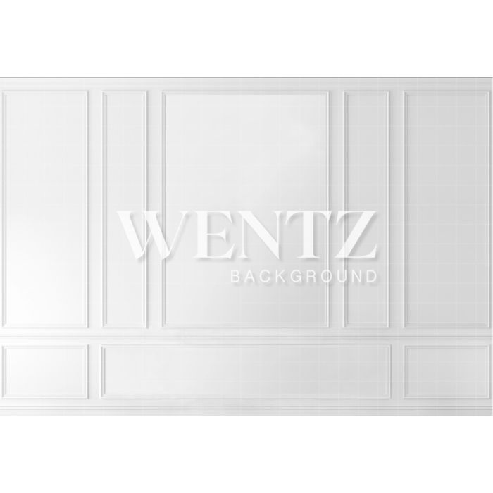 Photography Background in Fabric Light Boiserie Wall / Backdrop 2146