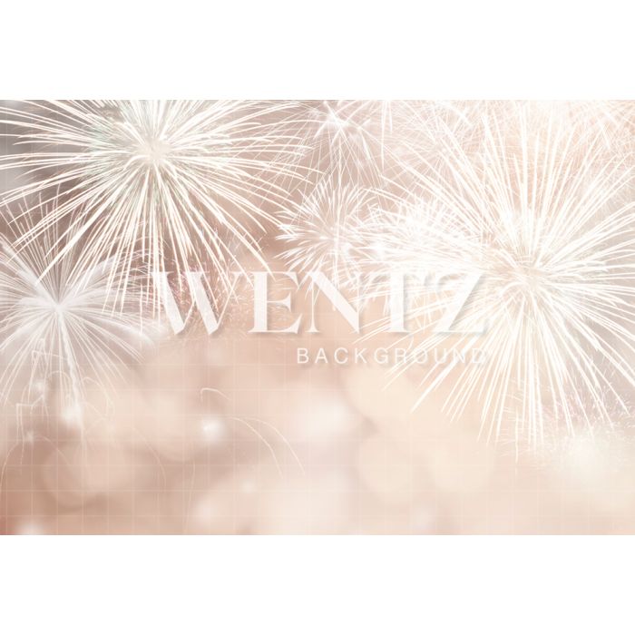 Photography Background in Fabric New Year Lights / Backdrop 2388