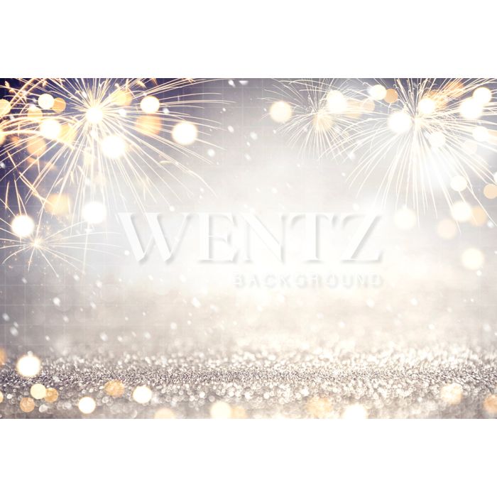 Photography Background in Fabric New Year Lights / Backdrop 2389