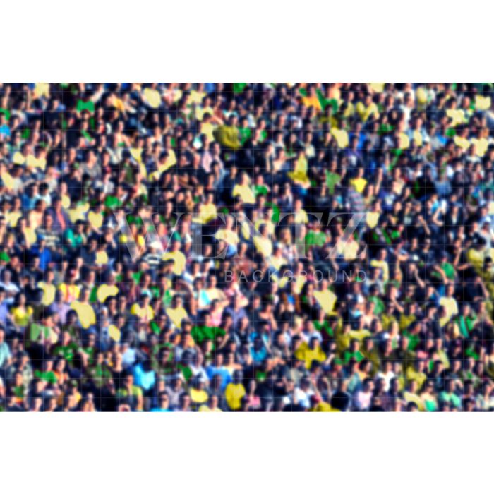 Photography Background in Fabric World Cup Soccer Crowd / Backdrop 2536