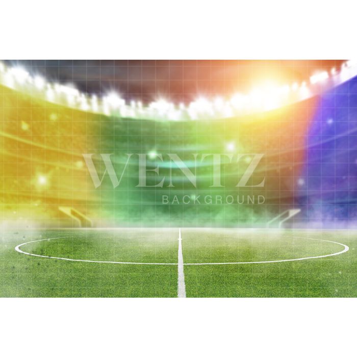 Photography Background in Fabric World Cup Soccer Stadium / Backdrop 2540