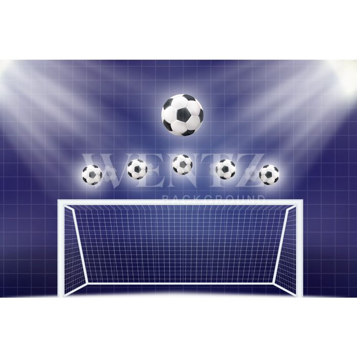 Photography Background in Fabric Soccer World Cup Goal / Backdrop 2541