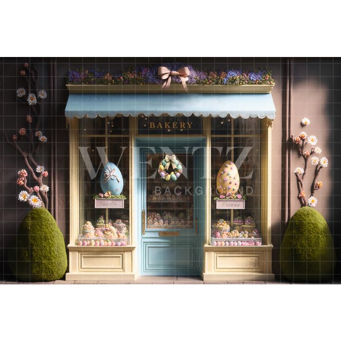Photography Background in Fabric Easter Bakery / Backdrop 2624