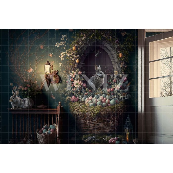 Photography Background in Fabric Easter Set / Backdrop 2626