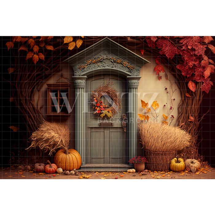 Photography Background in Fabric Fall Facade / Backdrop 2918