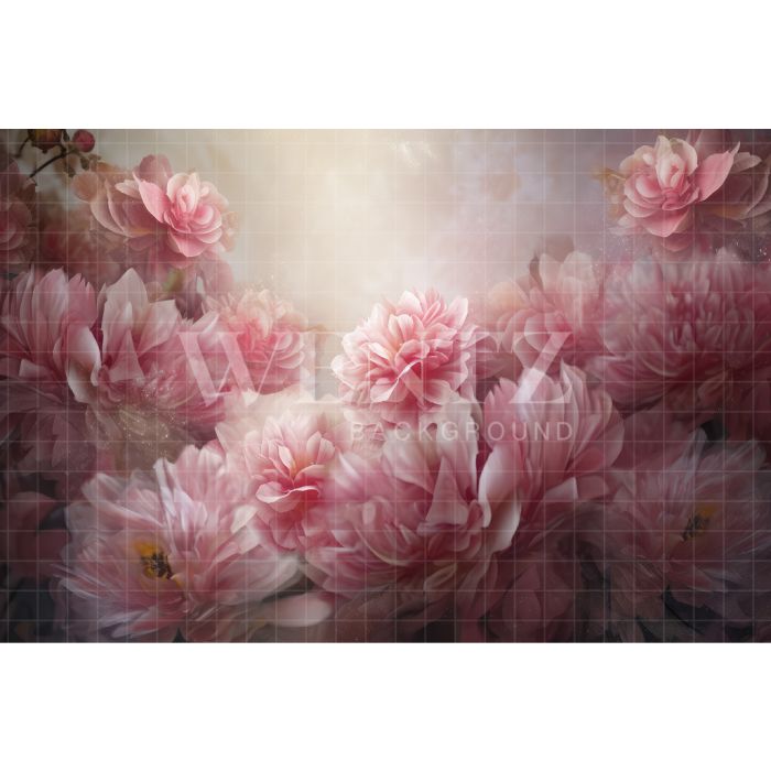 Photography Background in Fabric Floral Fine Art / Backdrop 3125