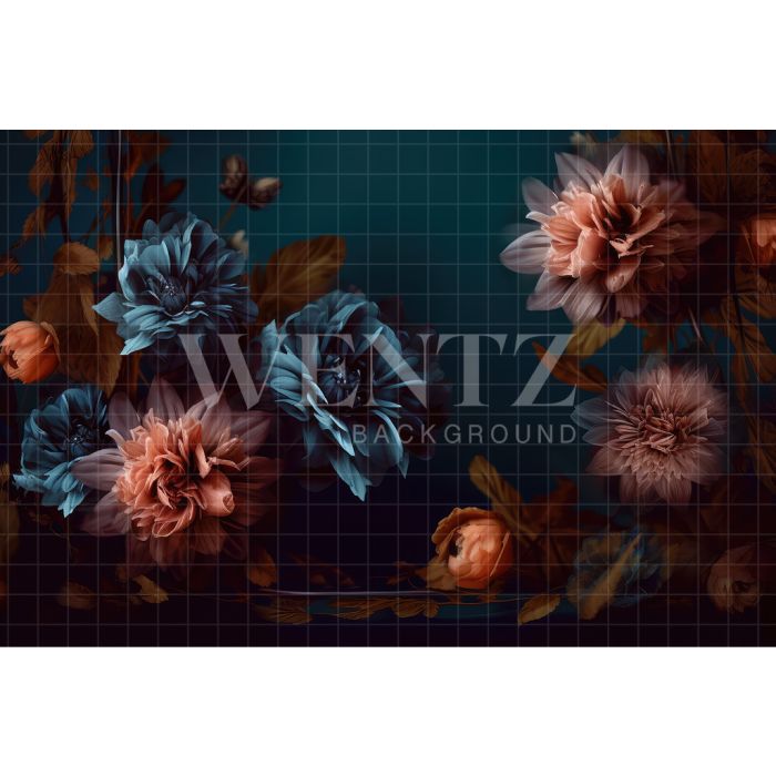 Photography Background in Fabric Floral Fine Art / Backdrop 3131