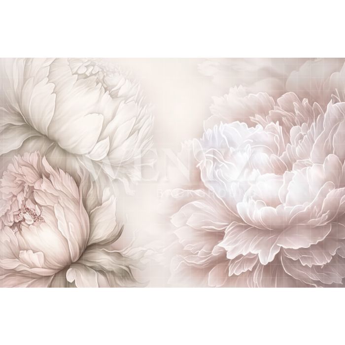 Photography Background in Fabric Floral Fine Art / Backdrop 3134