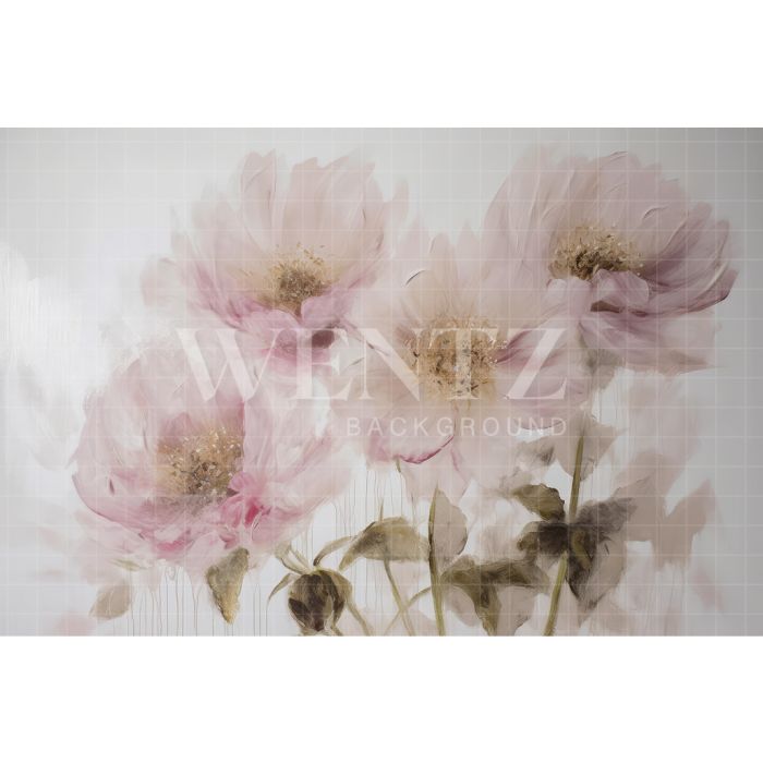 Photography Background in Fabric Floral Fine Art / Backdrop 3136