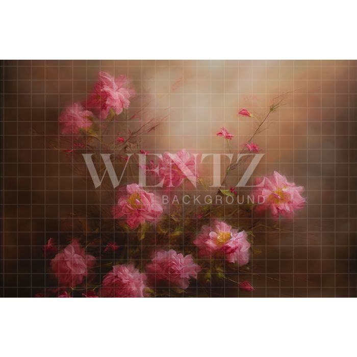 Photography Background in Fabric Floral Fine Art / Backdrop 3143