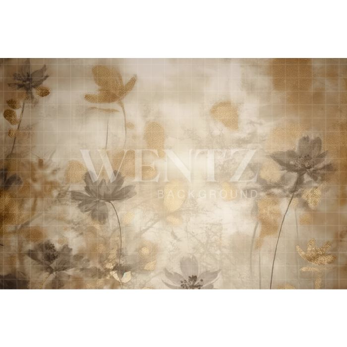 Photography Background in Fabric Floral Fine Art / Backdrop 3147
