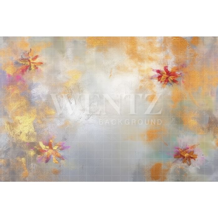 Photography Background in Fabric Floral Fine Art / Backdrop 3148