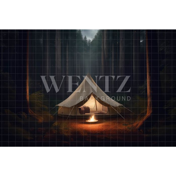 Photography Background in Fabric Camping / Backdrop 3274