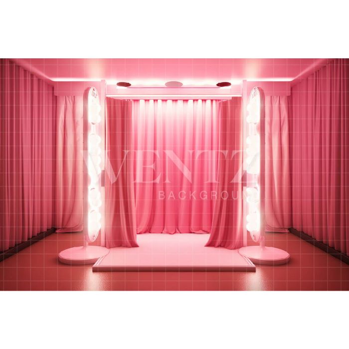 Photography Background in Fabric Pink Studio / Backdrop 3783