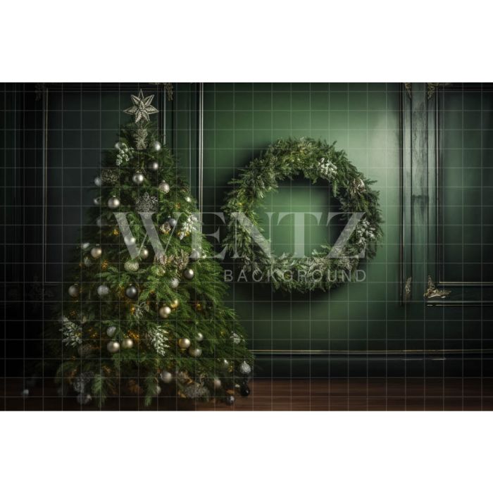 Photography Background in Fabric Christmas Room / Backdrop 3822