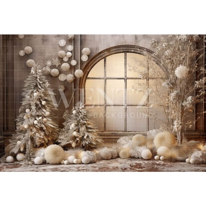Photography Background in Fabric Christmas Set / Backdrop 4316