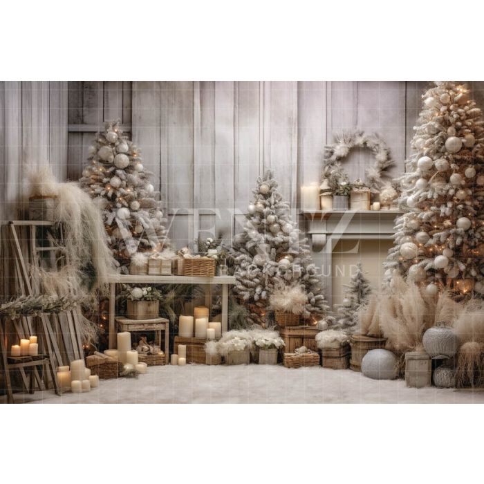 Photography Background in Fabric Christmas Set / Backdrop 4332