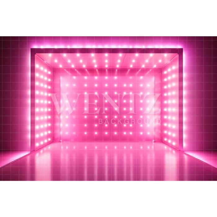 Photography Background in Fabric Pink Stage / Backdrop 4455